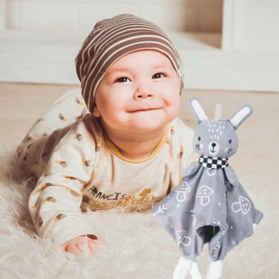 doudou plat lapin doux