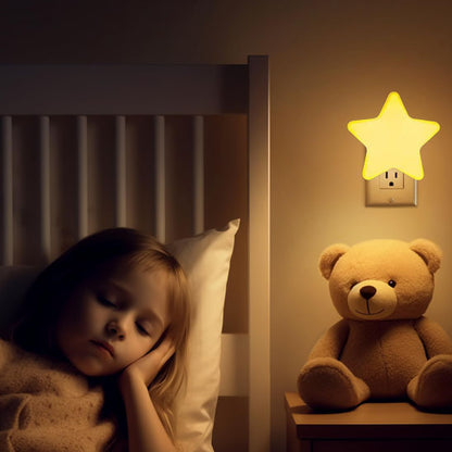 veilleuse bebe petite fille dort bien